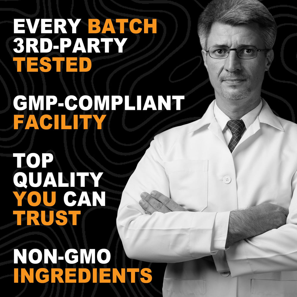 It's Just! product tested by third-party labs for purity