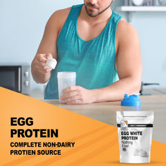 It's Just! egg white protein powder unflavored blends into recipes