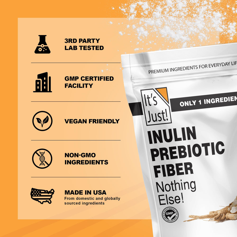 Its Just prebiotic sweetener usage in beverages and foods