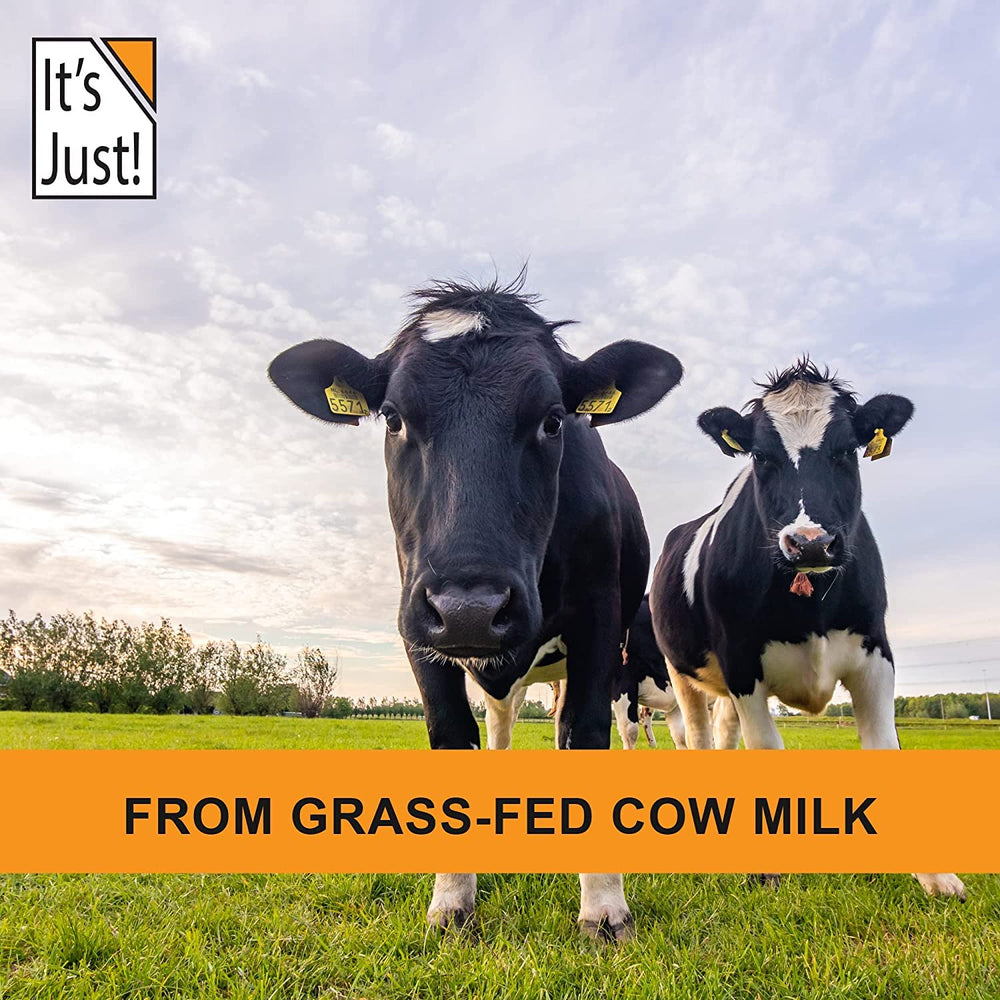 It's Just! grass-fed cows in pasture natural protein source