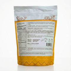 It's Moong powder with a glass of water shows convenient daily use.