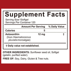 ITSDAWN Astaxanthin promoting antioxidant protection for skin and eyes.