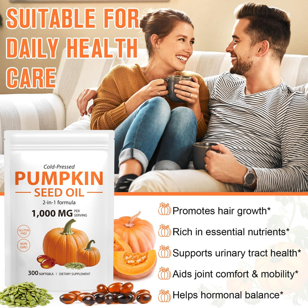 ITSDAWN pumpkin seed oil softgels pouch ready for a 100-day supply