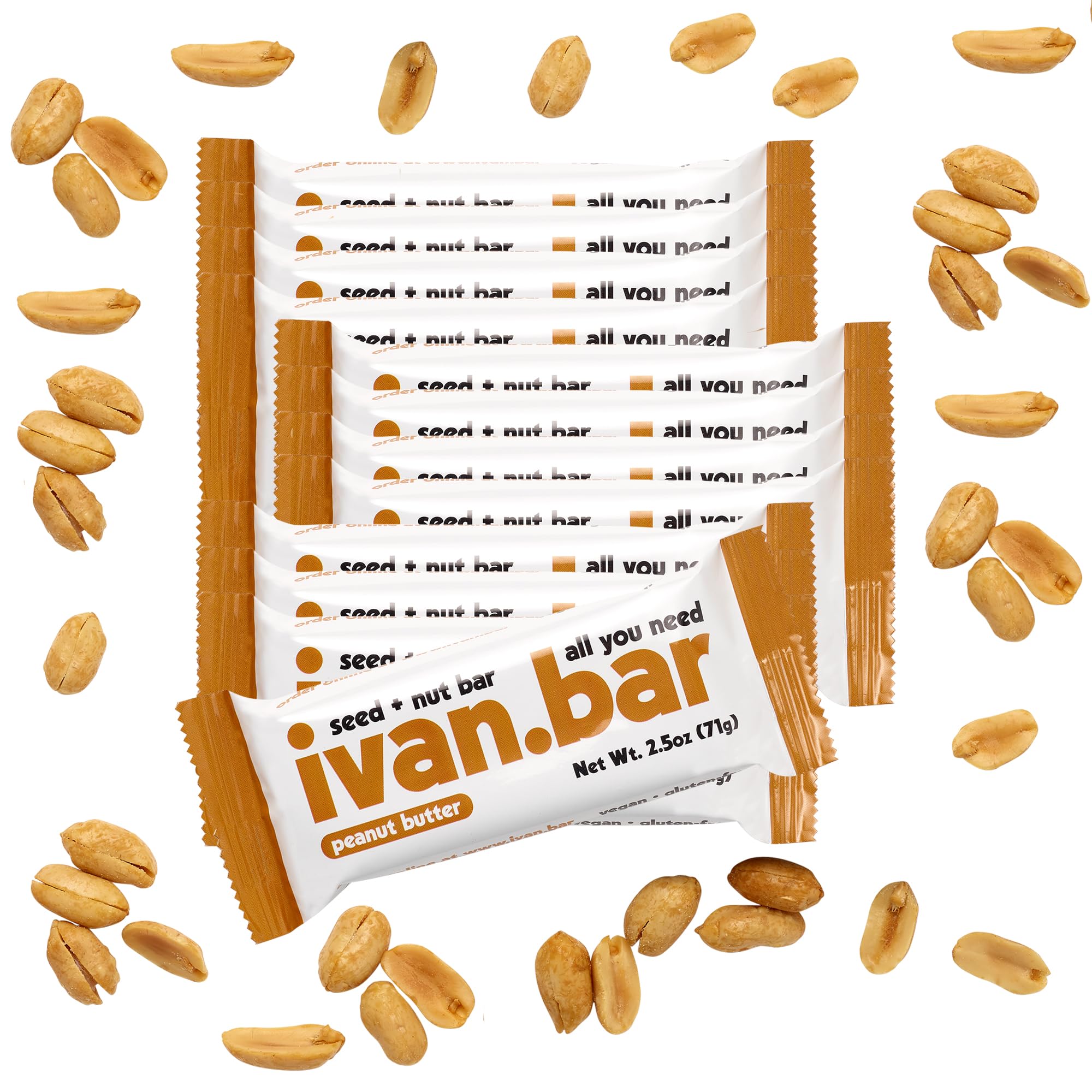 Ivan.bar Protein Packed Bar packaging shows a convenient energy snack on the go