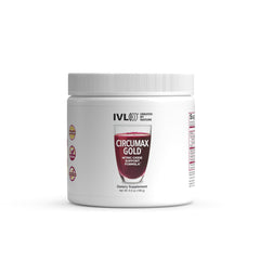 IVL CircuMax Gold bottle label highlighting premium ingredients for daily vitality.
