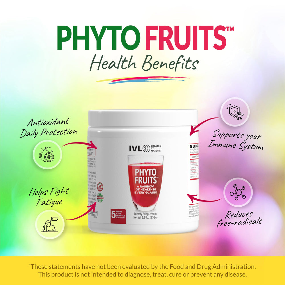 IVL Phyto Fruits blended into yogurt for a nutrient-rich breakfast.