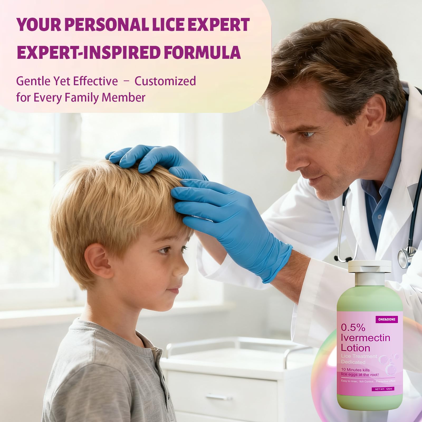 Ten-minute Ivormetn treatment session for busy households