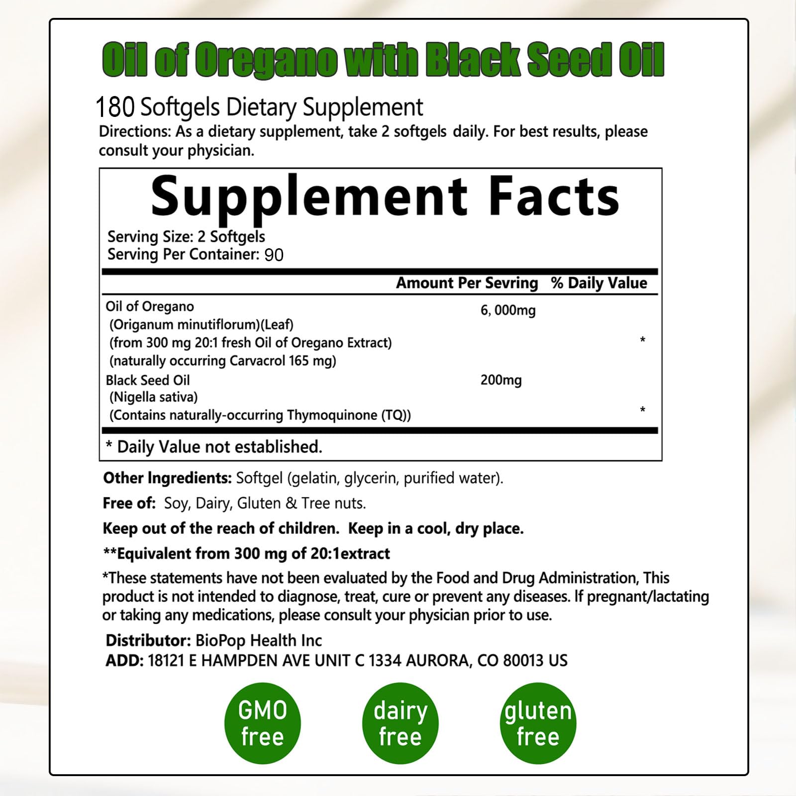 ixarco Ovela bottle label with ingredients communicates gluten-free, non-GMO benefits.