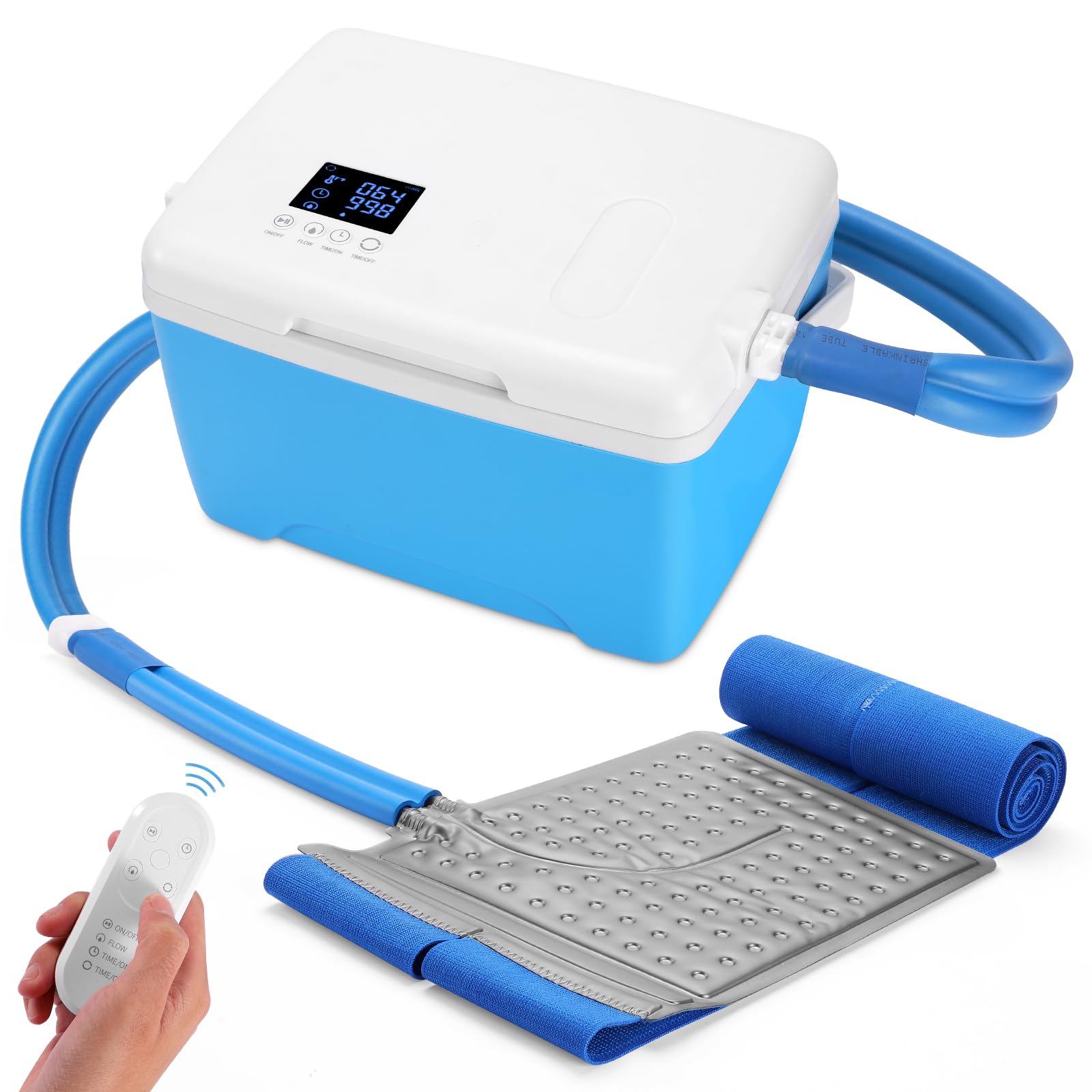 IZNR Ice Machine reservoir 9-quart for extended cold therapy sessions