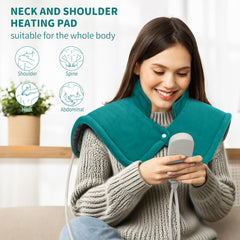 IZZUBIZ ergonomic collar neck shoulder design hugs neck and upper back for deep, even thermotherapy.