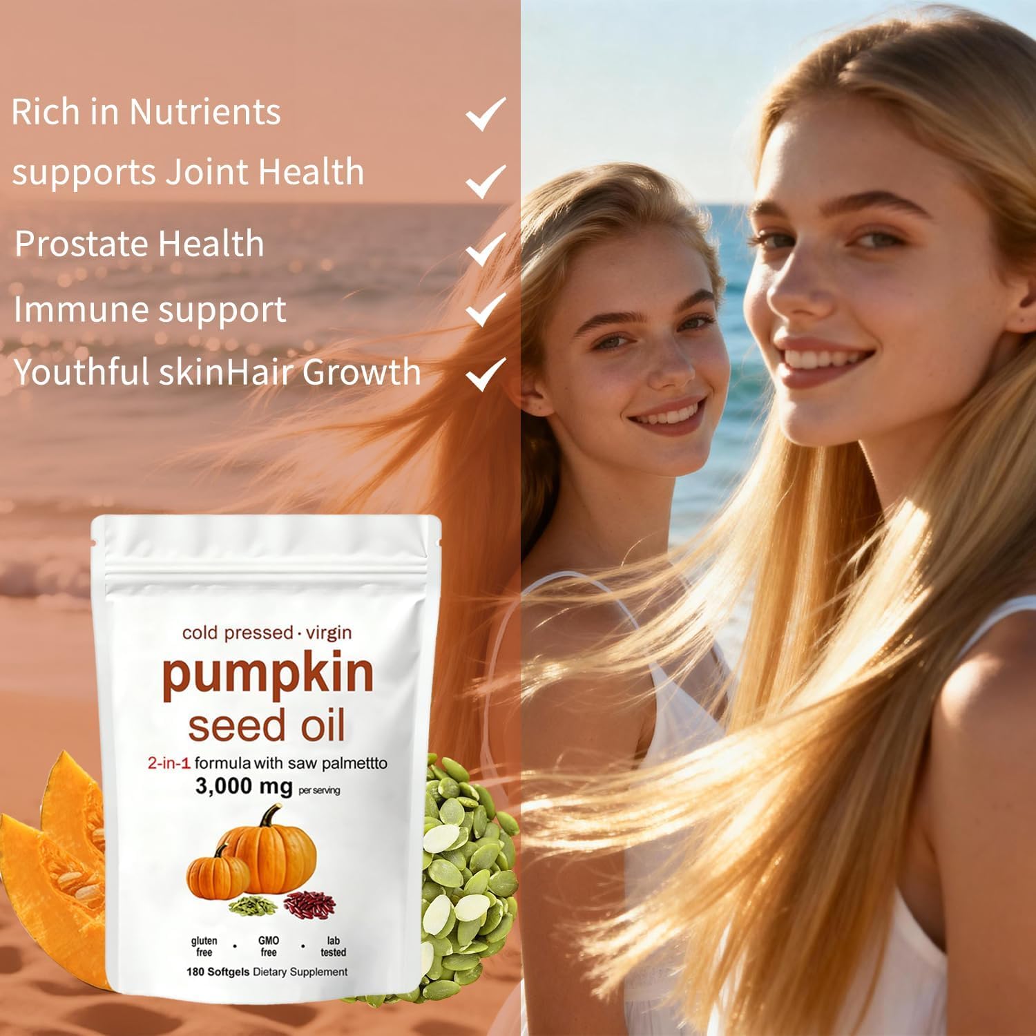 Non-GMO, dairy-free, gluten-free packaging on J-PRQ label.