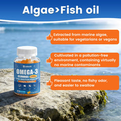 Jabsah algae-derived omega-3 source highlights sustainability.