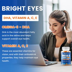 Jabsah omega-3 gummies support eye health and clarity.