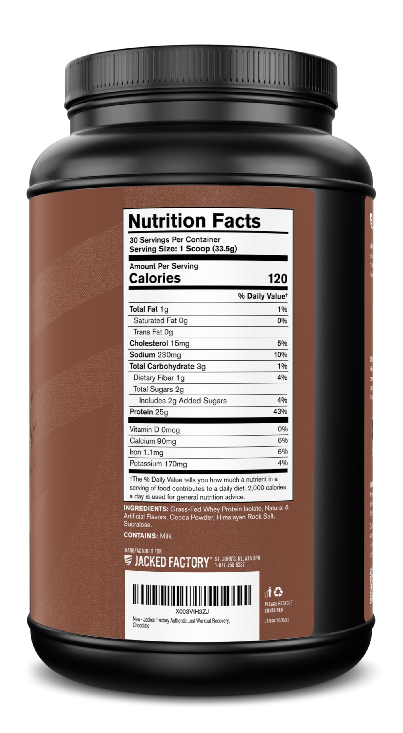 Jacked Factory Authentic ISO Whey post workout use scenario with rapid protein replenishment