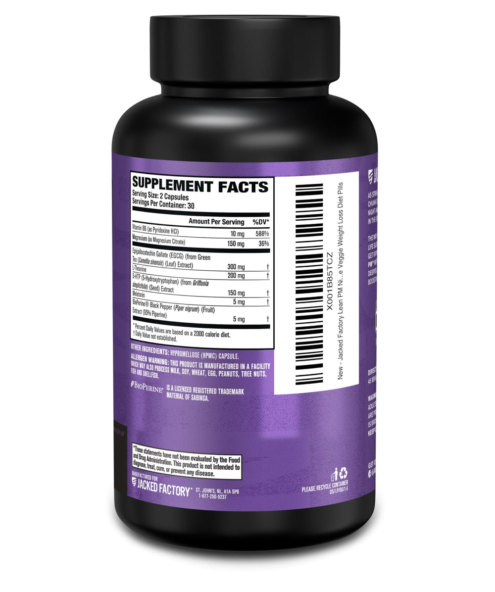 Morning and night routine with Burn-XT and Lean-PM.
