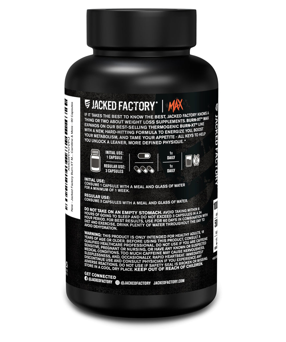 Jacked Factory Burn-XT Max energy and focus visuals in lifestyle setting