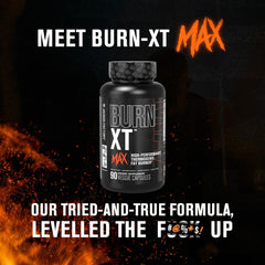 Jacked Factory Burn-XT Max bottle being poured to show usage