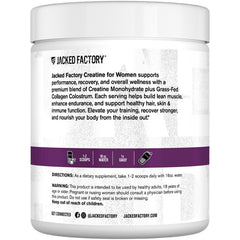 Healthy hair and nails shown with Jacked Factory Creatine for Women
