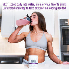 Collagen and colostrum ingredients highlighted in Jacked Factory Creatine for Women watermelon