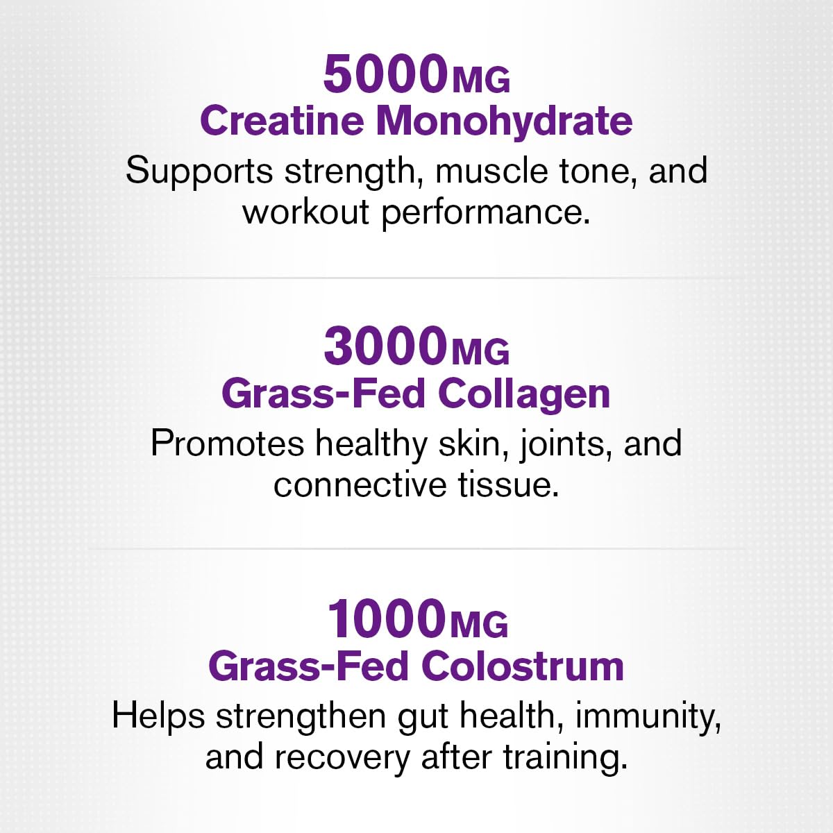 Jacked Factory Creatine for Women collagen hydrolysate detail for hair and skin