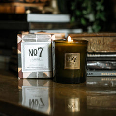 Jackson Vaughn No. 7 Grove fragrance: lemon, basil, sea salt for a refreshing mood