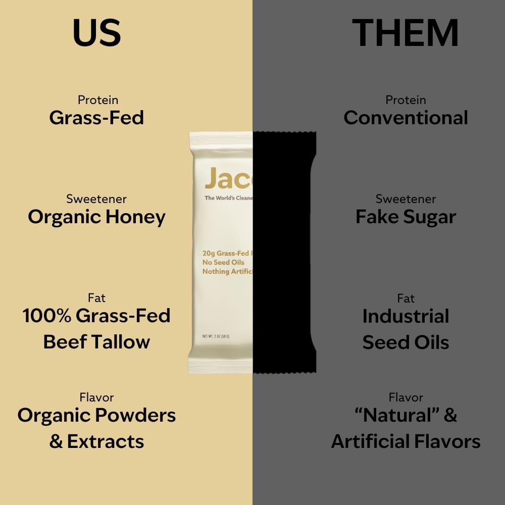 Jacob Bar Vanilla bar being unwrapped, revealing a clean label and natural ingredients.