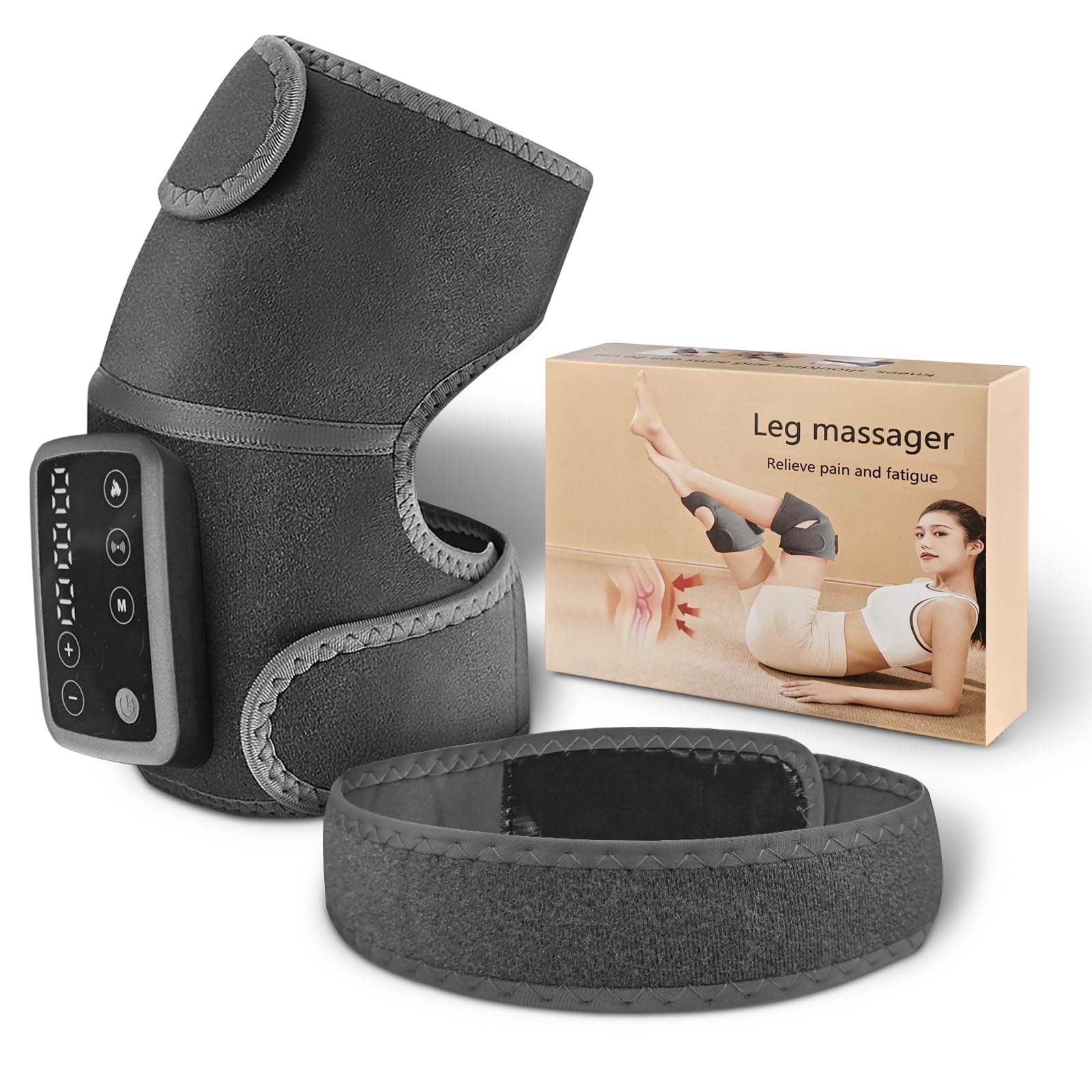 JADE KIT heated knee pad front view showing targeted warmth for daily mobility.