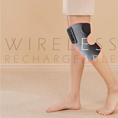 JADE KIT heated knee pad side view highlighting compact, ergonomic design.