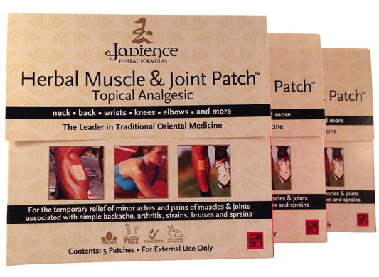 JADIENCE three-pack patch box for convenient at-home relief