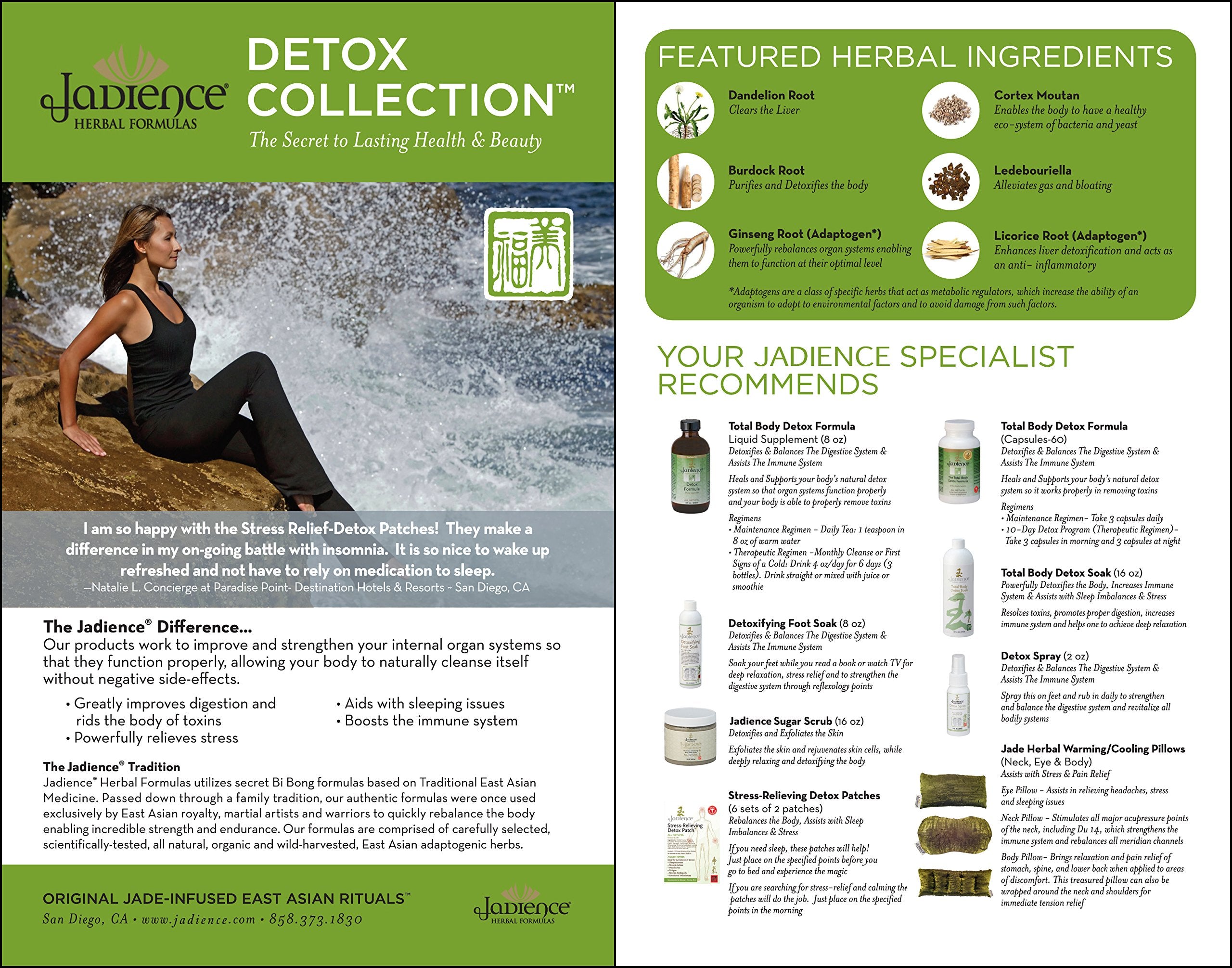 Ingredient-rich blend for at-home detox routines