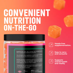 Jaeva Creatine Monohydrate Gummies ingredient list confirms a clean label.