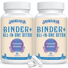 Jagielolia All-In-One Detox Binder bottle image — convenient daily detox support.