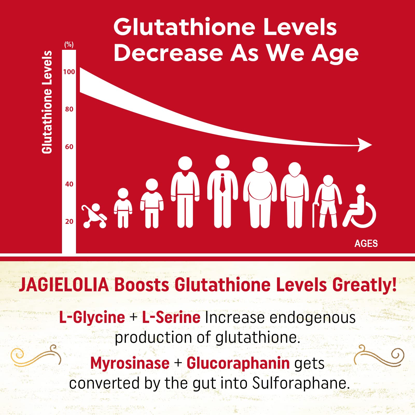 Jagielolia liposomal glutathione ingredients blend supports natural production.