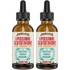 Jagielolia Liposomal Glutathione Liquid bottle front showing premium antioxidant support.