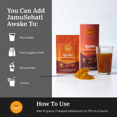 JAMUSEHATI Awake smoothie-mix addition for nourishing breakfast