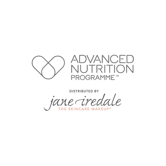 Close-up of Jane Iredale Skin Accumax capsules, convenient vegan daily capsules.