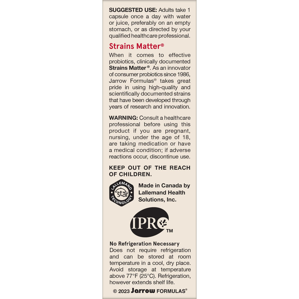 Jarro-Dophilus EPS Advanced multi-strain formula aids regularity