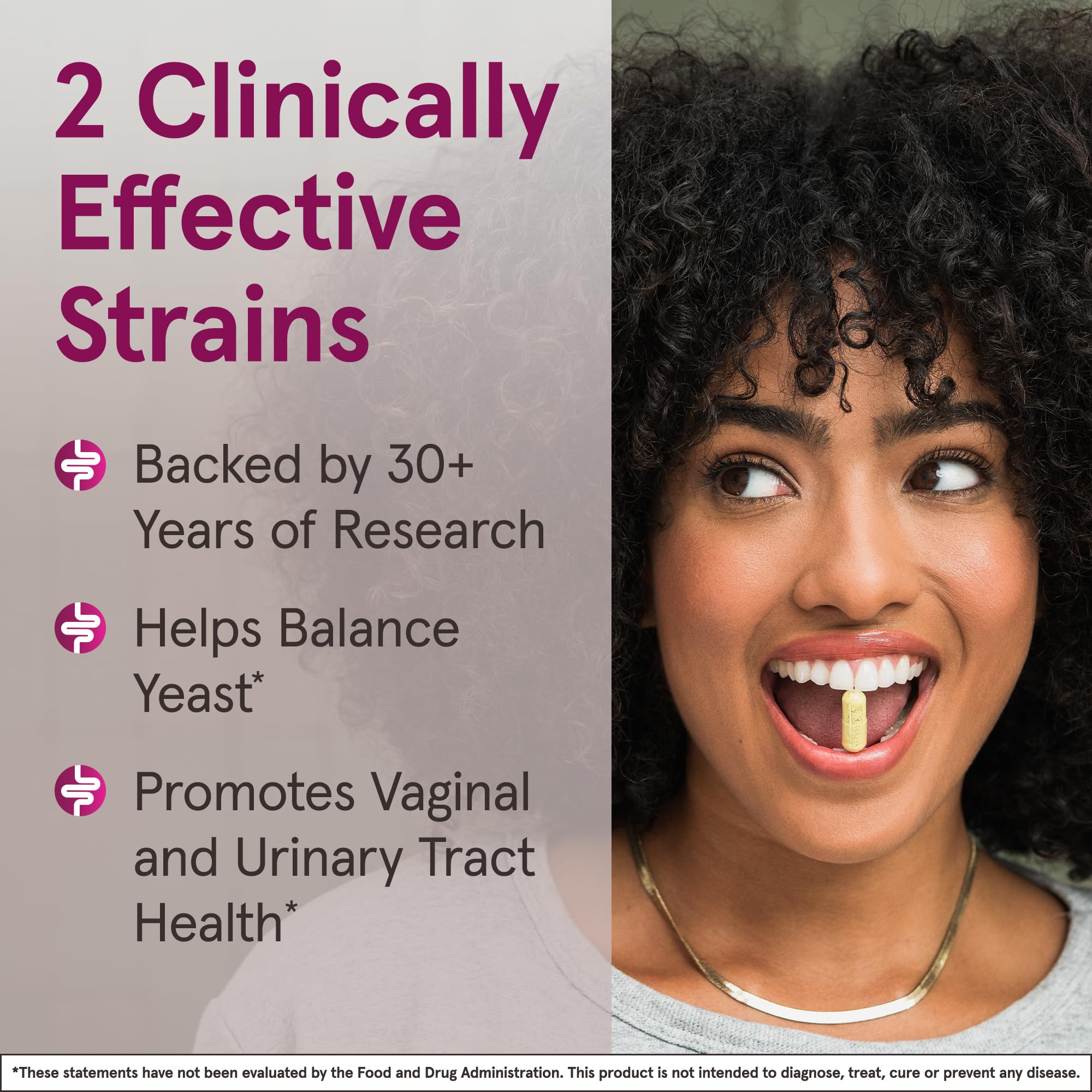 Packaging stability highlights for Fem-Dophilus Probiotics