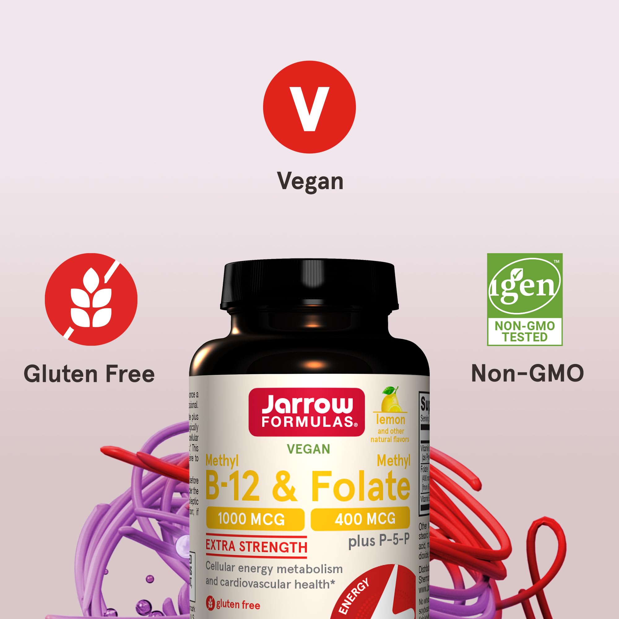 Visual of 100-day supply information on bottle