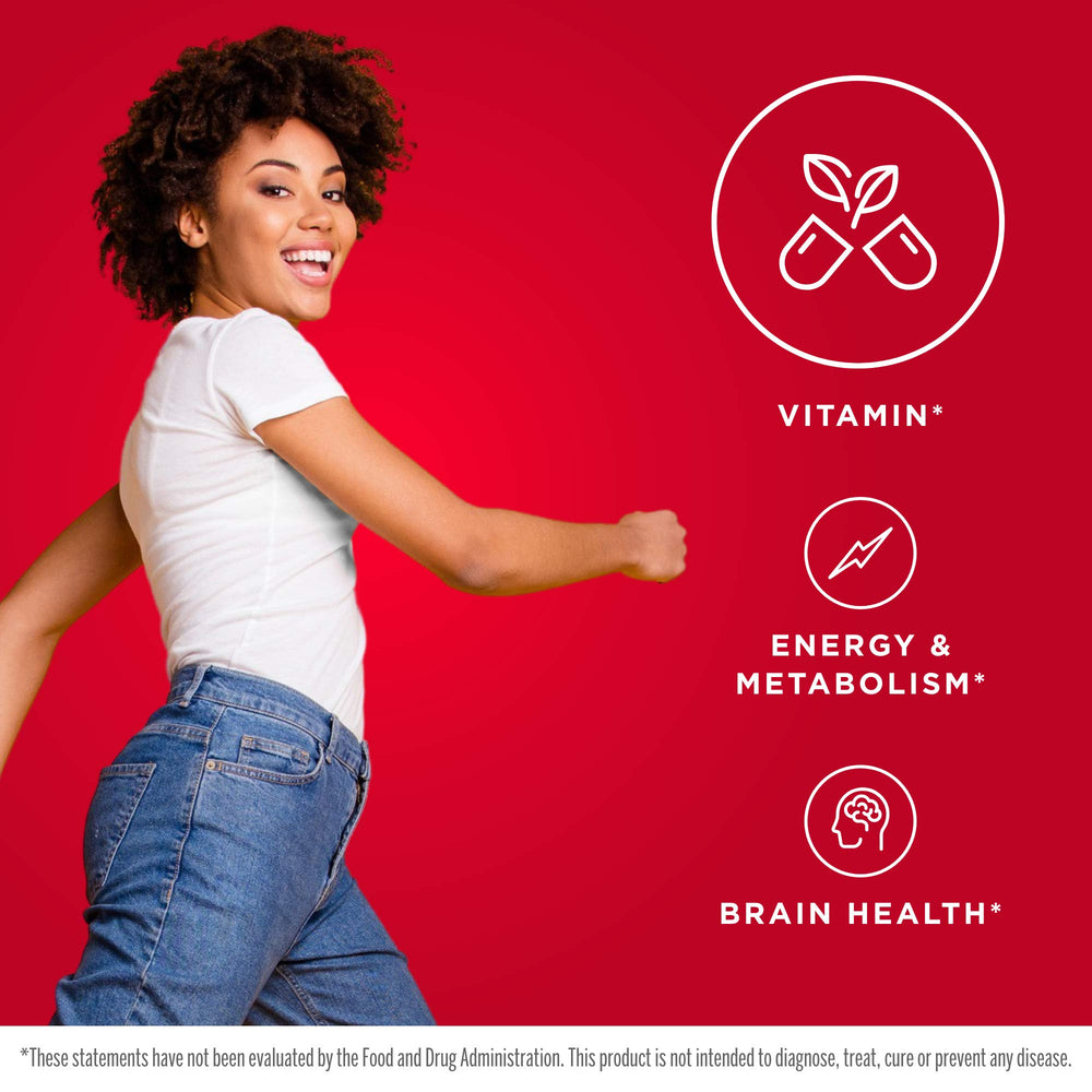 Bottle label detail showing methylfolate and methylcobalamin for brain support.