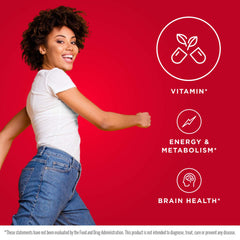 Bottle label detail showing methylfolate and methylcobalamin for brain support.