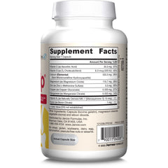 Trace minerals like boron and zinc listed on label