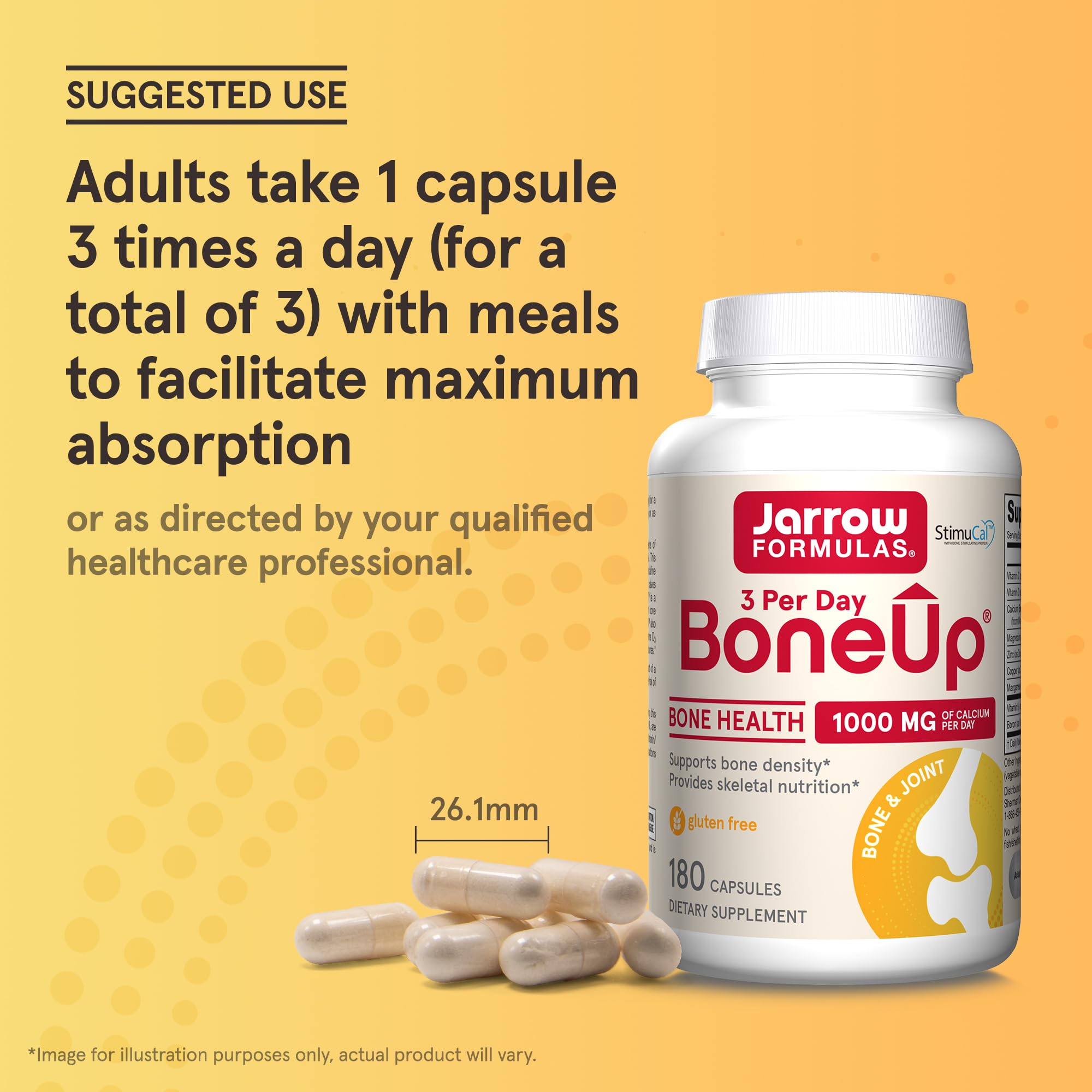 StimuCal MCHA calcium source noted on packaging