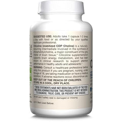 Jarrow Formulas Citicoline bottle on desk ready for study session