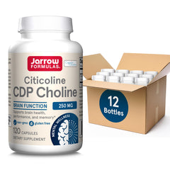 Jarrow Formulas Citicoline CDP Choline 250 mg bottle for daily brain support