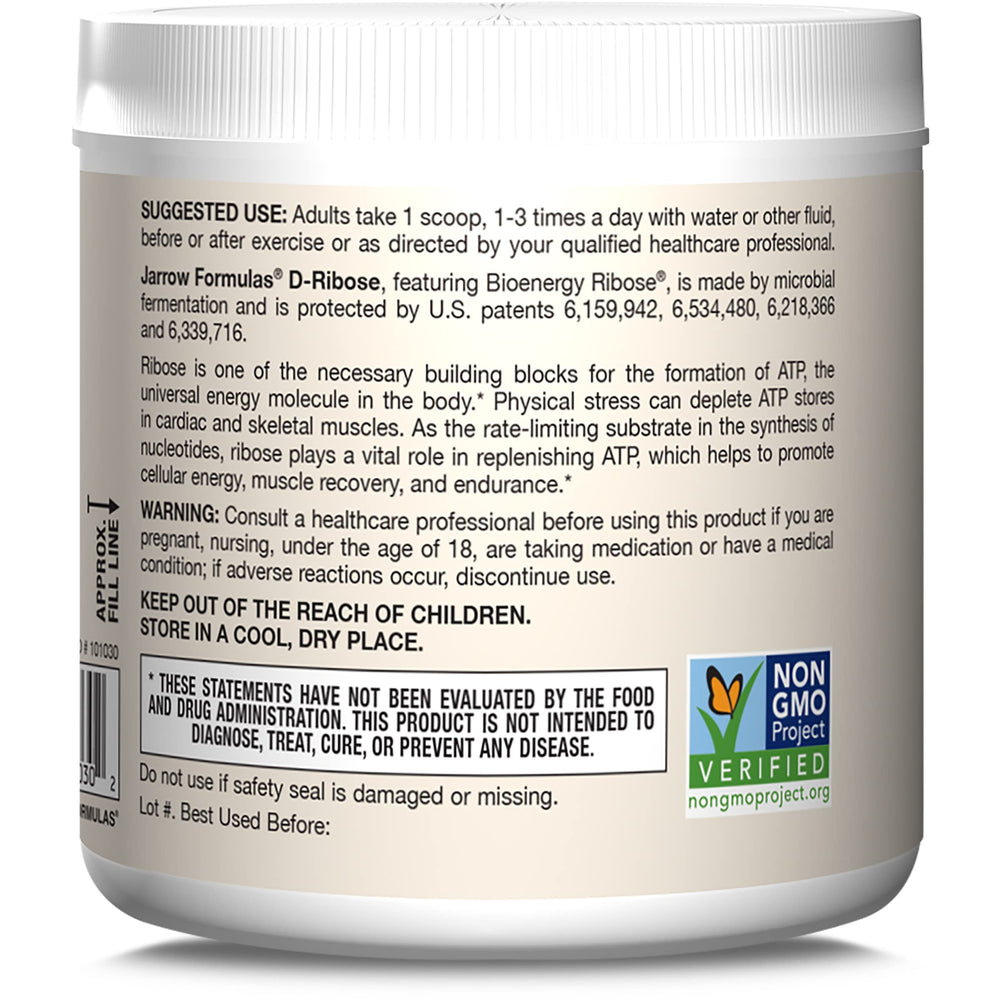 Side view of packaging with non-GMO and vegan icons.