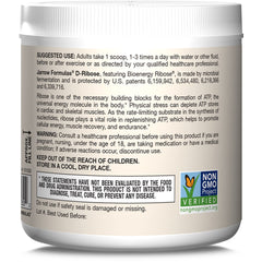 Side view of packaging with non-GMO and vegan icons.