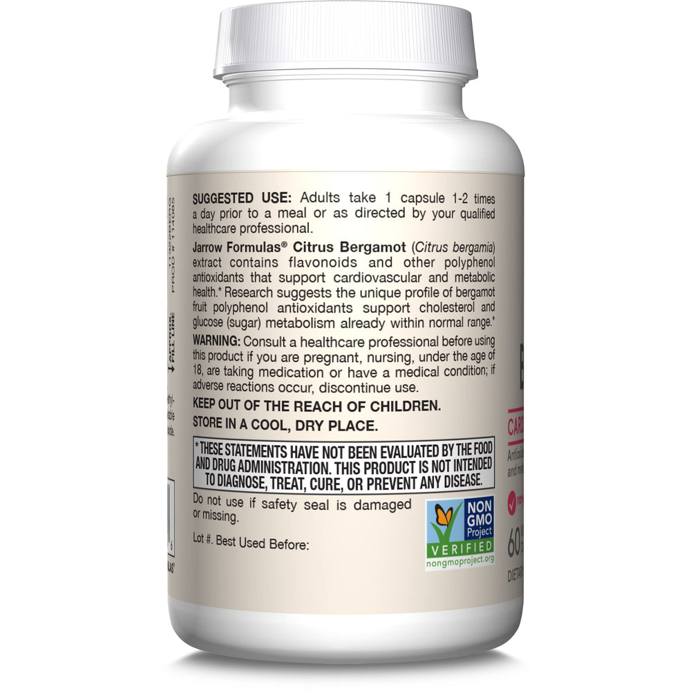 Jarrow Formulas daily-use bottle demonstrates one-capsule-per-day simplicity