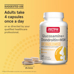 A suggested daily routine shows four capsules per day