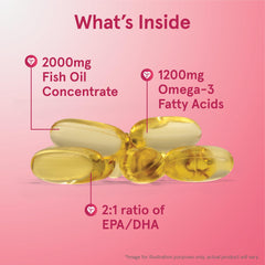 Close-up of Jarrow Formulas EPA-DHA Balance label showing product details.